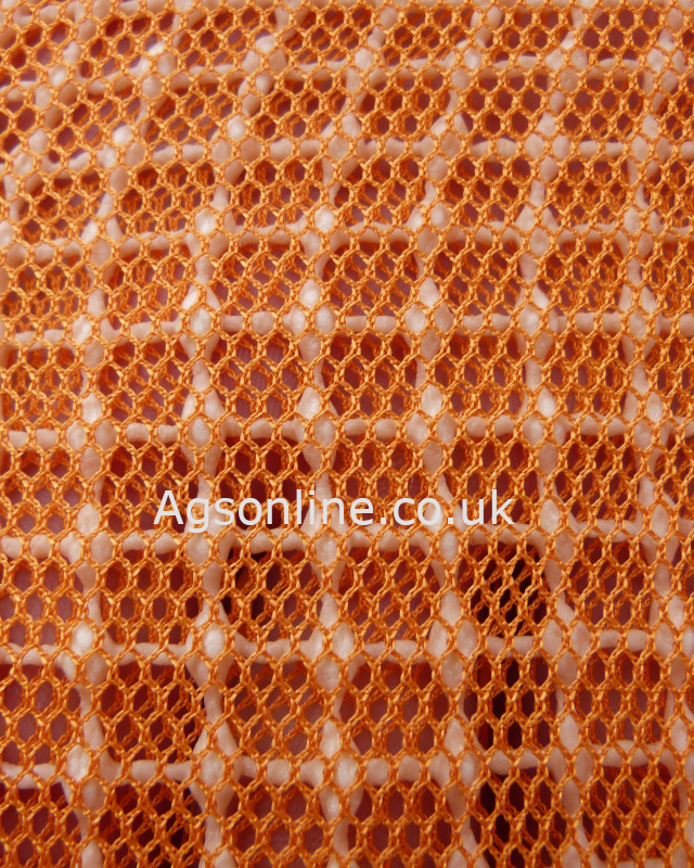 Orange 3 layer round hat jacket