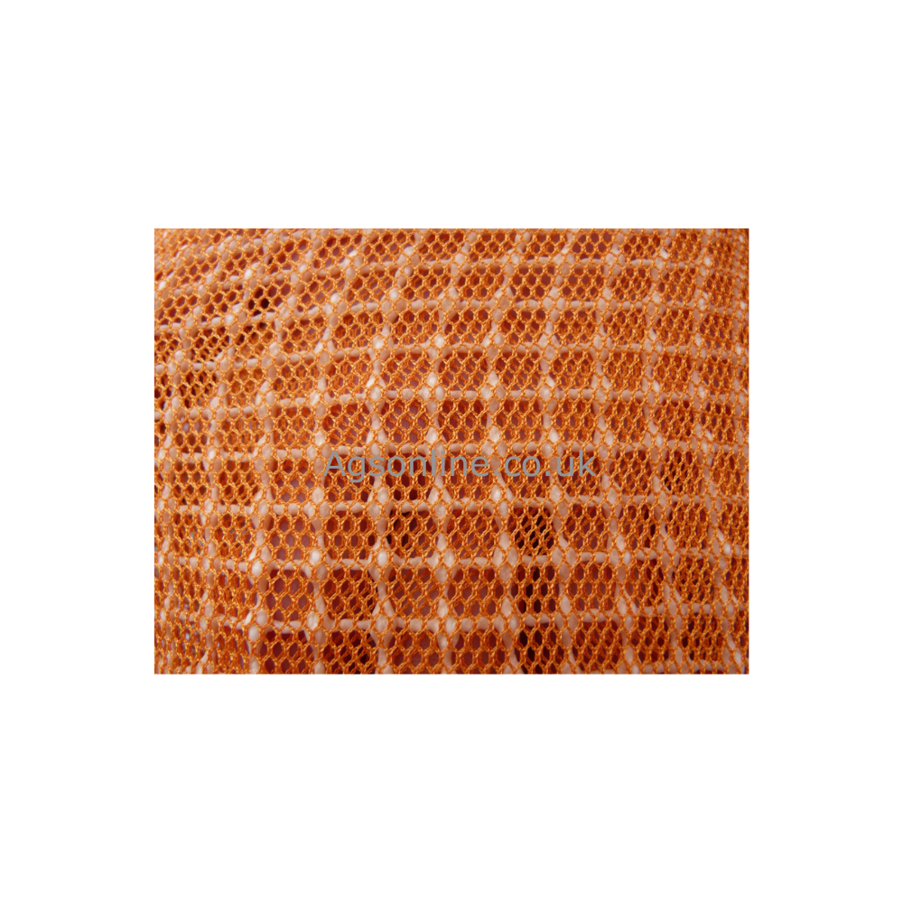 Orange 3 layer round hat jacket
