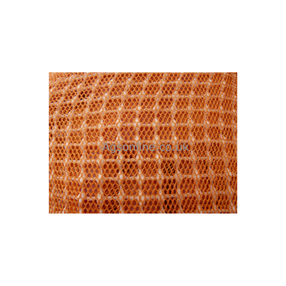 Orange 3 layer round hat jacket