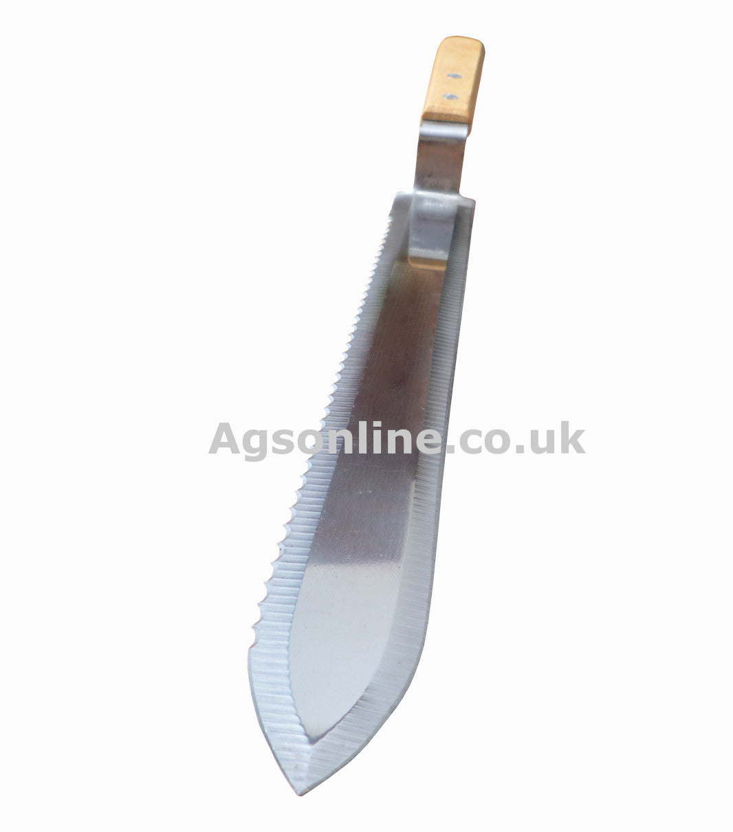 Wood Handle Uncapping Knife