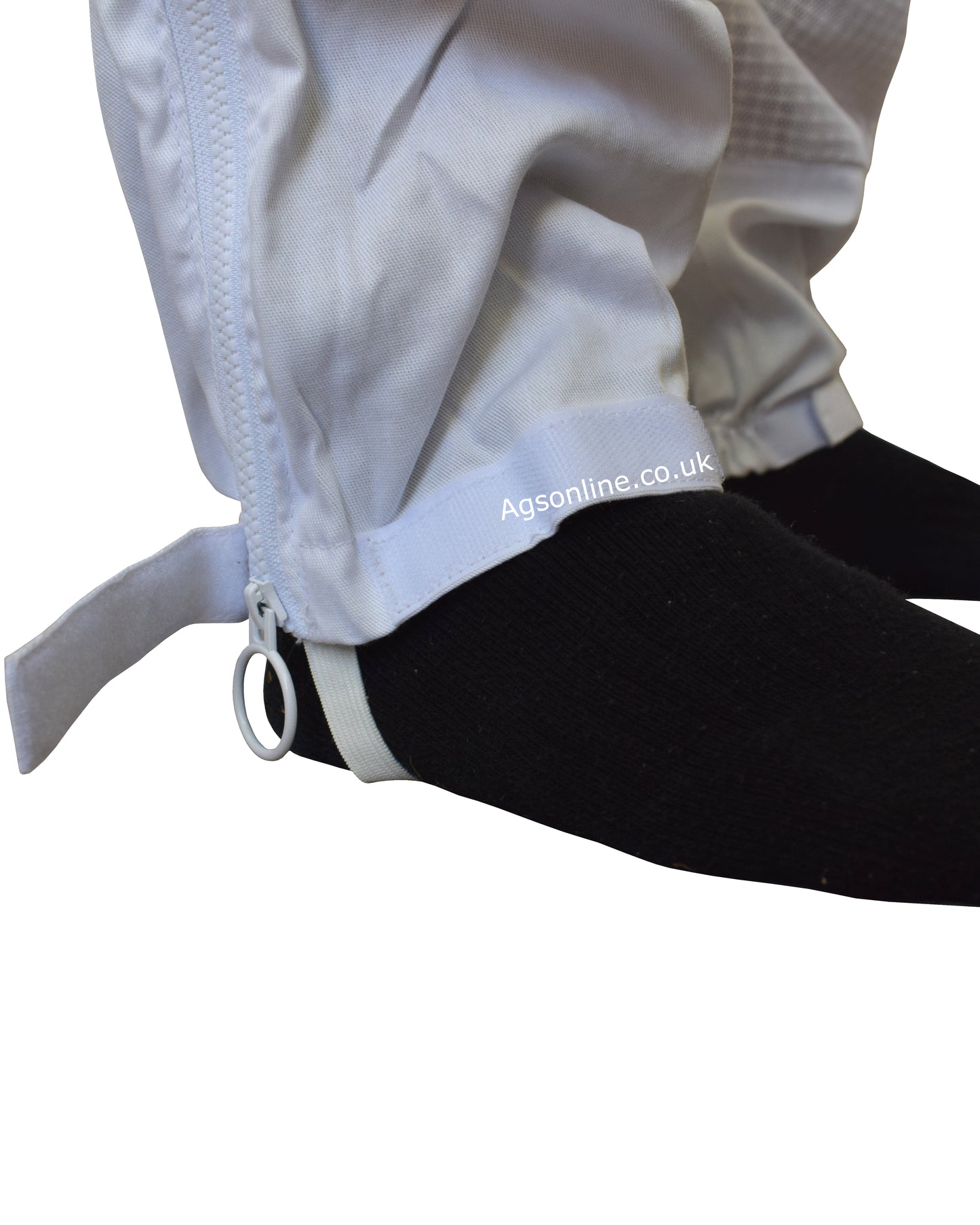 White 3 Layer Ventilated Beekeeping Trousers | Mesh Beekeeping Clothing