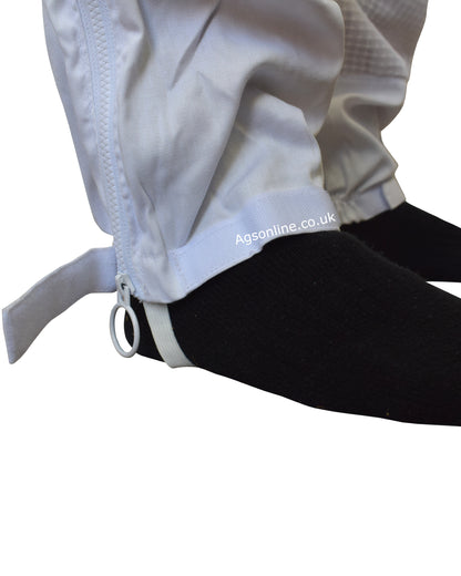 White 3 Layer Ventilated Beekeeping Trousers | Mesh Beekeeping Clothing