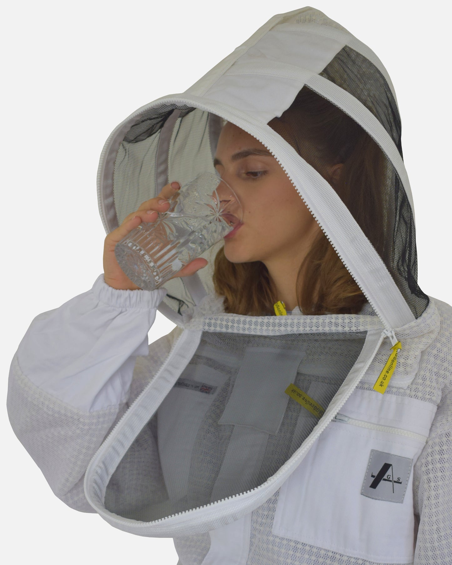 PRO Series White 3-Layer Ventilated Beekeeping Suit