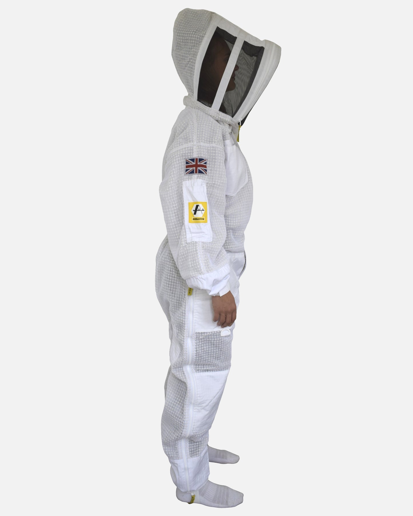 PRO Series White 3-Layer Ventilated Beekeeping Suit