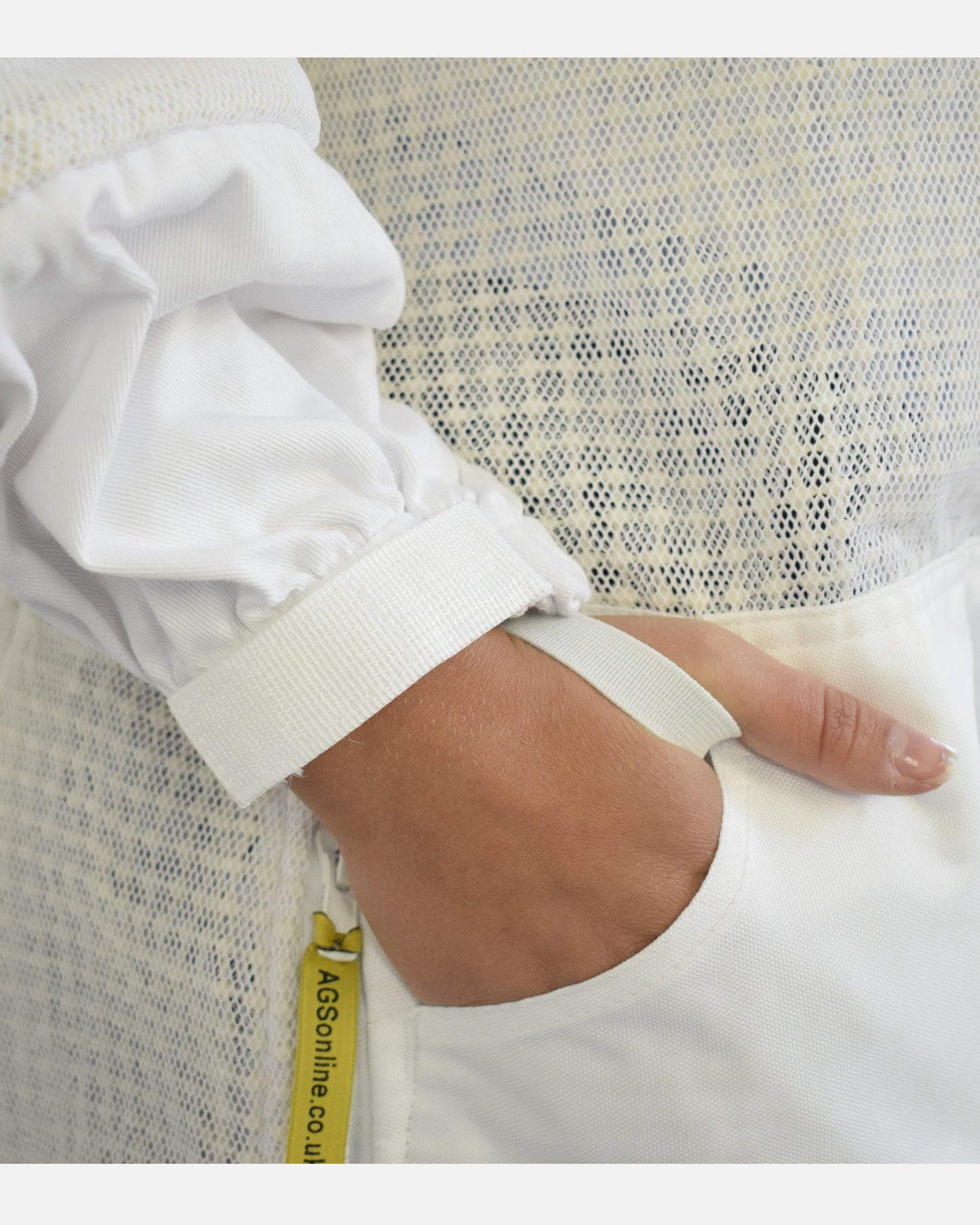 PRO Series White 3-Layer Ventilated Beekeeping Suit
