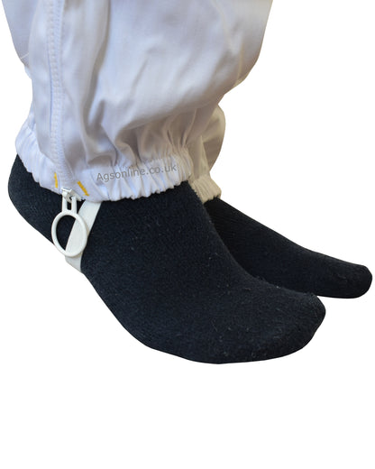 White Cotton Beekeeping Trousers | Protective Trousers for Beekeepers