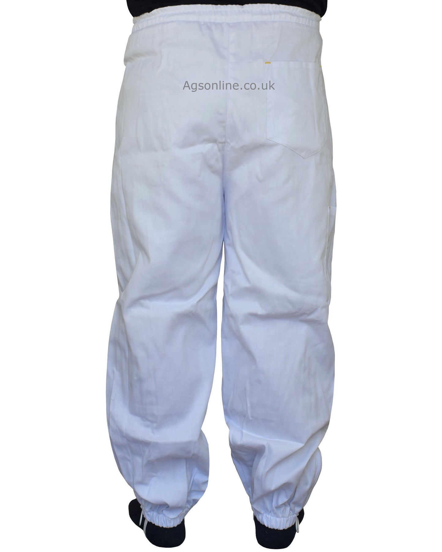 White Cotton Beekeeping Trousers | Protective Trousers for Beekeepers