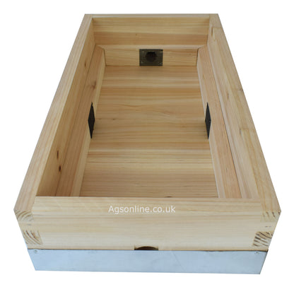 National 5 Frame Nuc Box | Pine Wooden Beehive Kit with Varroa Floor