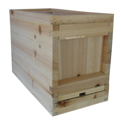 National 5 Frame Nuc Box | Pine Wooden Beehive Kit with Varroa Floor