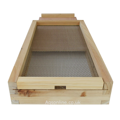 National 5 Frame Nuc Box | Pine Wooden Beehive Kit with Varroa Floor