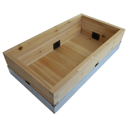 National 5 Frame Nuc Box | Pine Wooden Beehive Kit with Varroa Floor