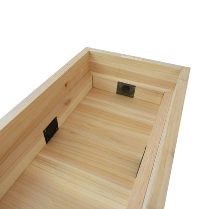 National 5 Frame Nuc Box | Pine Wooden Beehive Kit with Varroa Floor