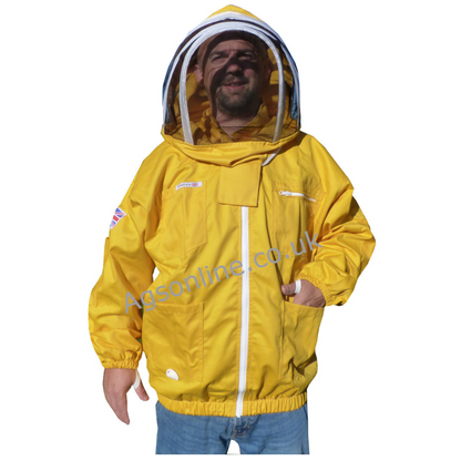 Yellow cotton fencing jacket