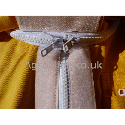 Yellow cotton fencing jacket