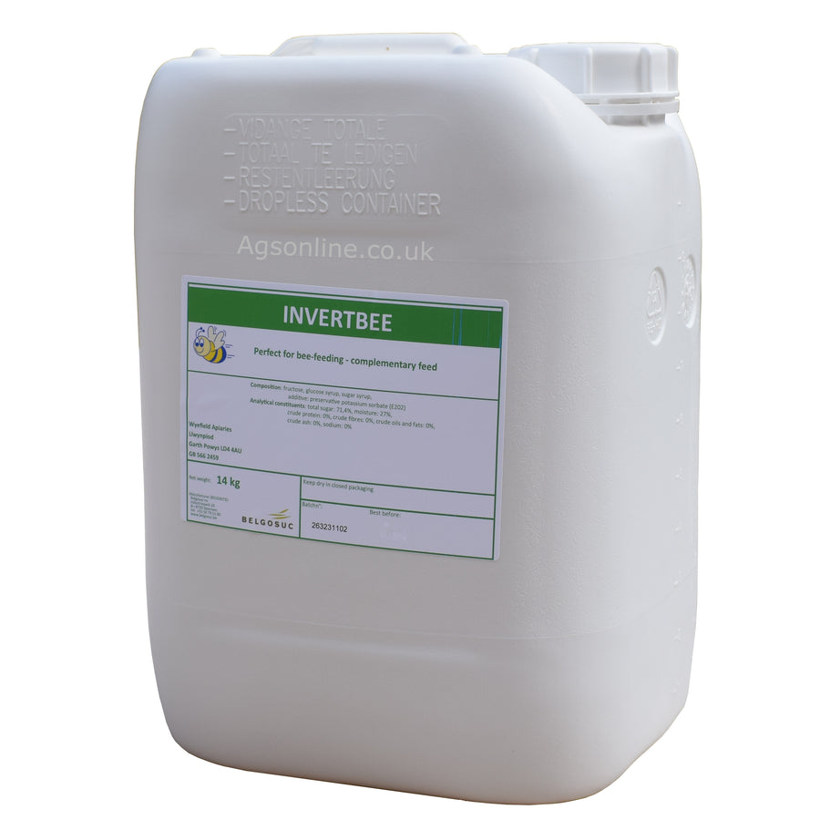 Invertbee Syrup 14kg / 10L – Ready-to-Use Liquid Bee Feed | Spring Bee Syrup