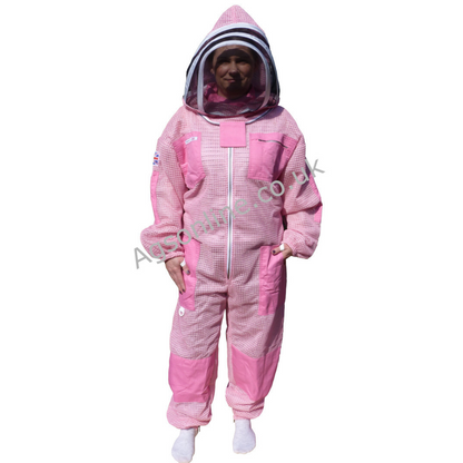 Pink 3 layer bee suit
