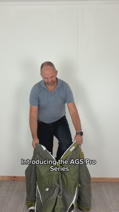 PRO Series Green 3-Layer Ventilated Beekeeping Suit